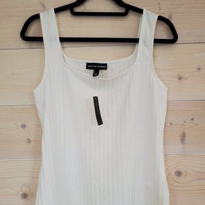 💥2/$30💥Ribbed Fitted Square Neck Tank - NWT